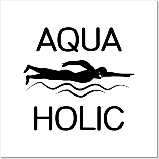 Aquaholic Posters and Art